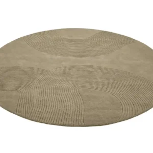 Akční Nabídka Koberec Zen Round Ø300 cm, dark beige