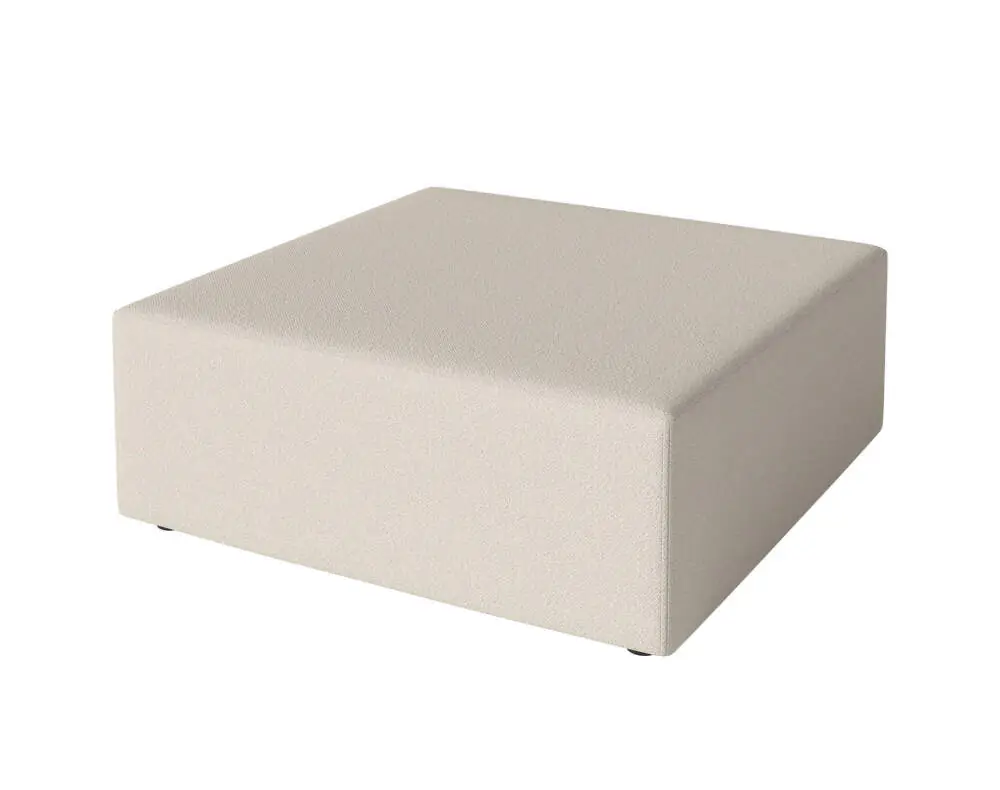 Top Prodej Pouf Sora 95x95 cm, ivory