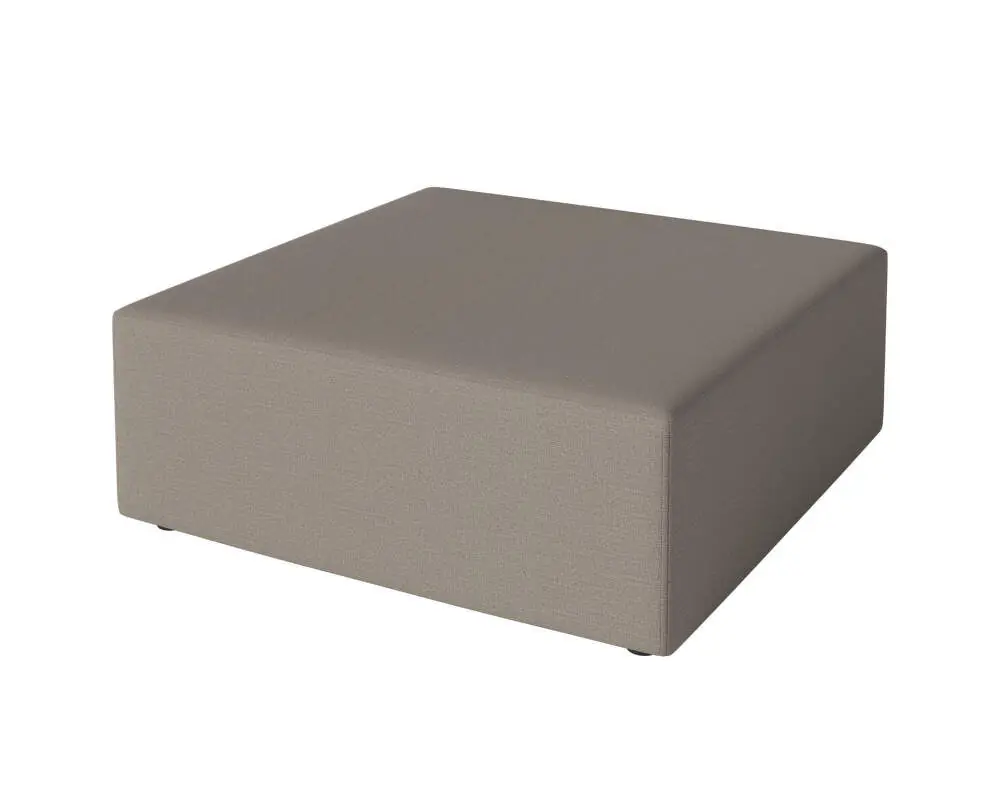 Dokud Zásoby Vydrží Pouf Sora 95x95 cm, dark beige