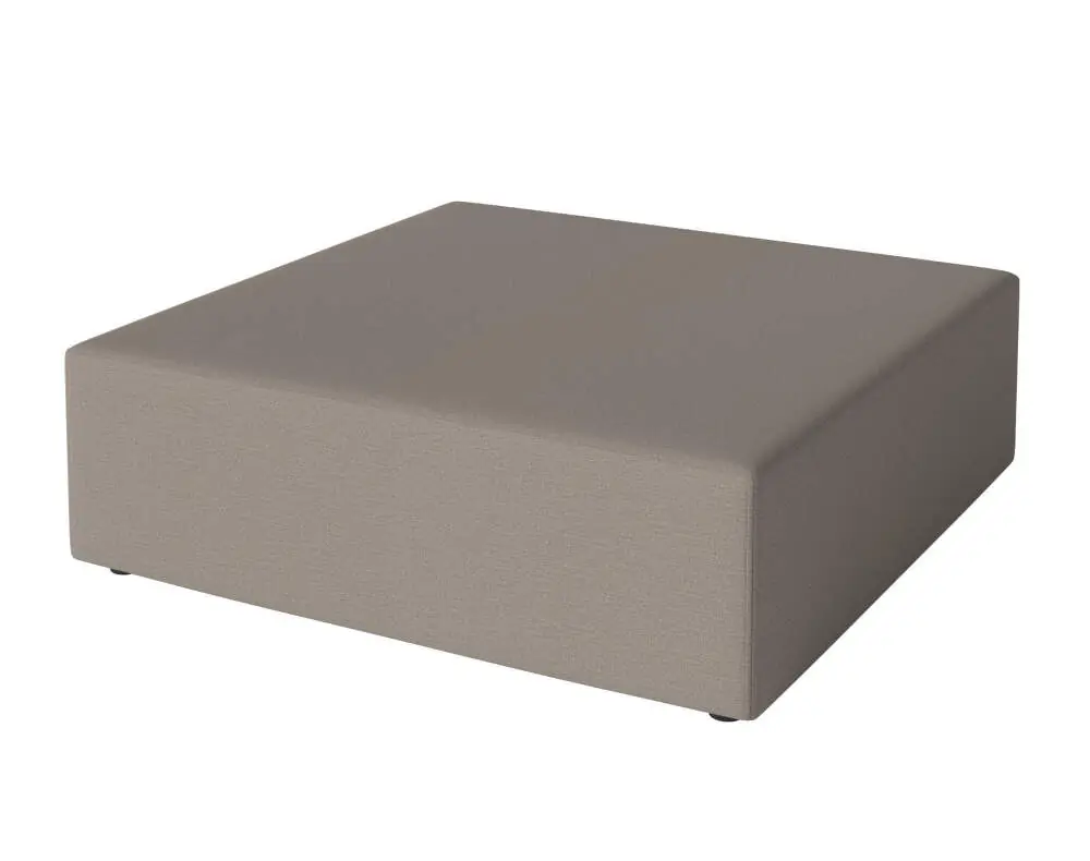 Pouf Sora 115x115 cm, dark beige Super Cena