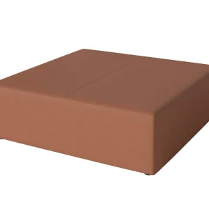 Pouf Sora 115x115 cm, cognac Víkendová Akce