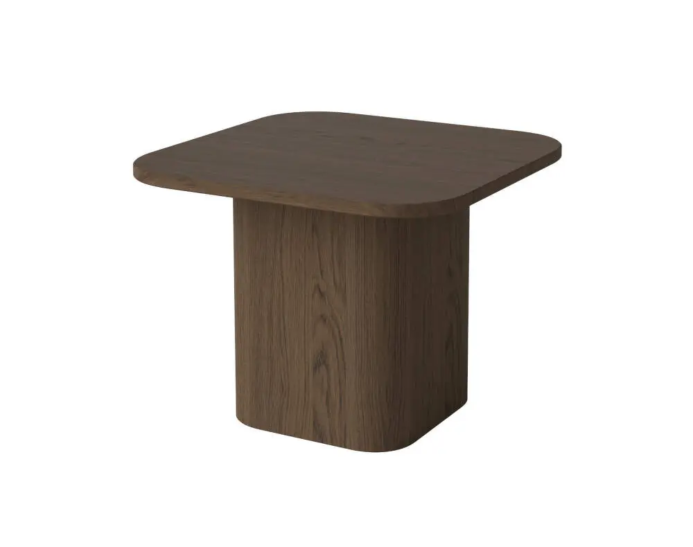 Nejlepší Volba Odkládací stolek Eida 55x55, dark oiled oak