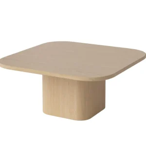 Výhodná Nabídka Konferenční stolek Eida 70x70 H32, white pigmented oiled oak