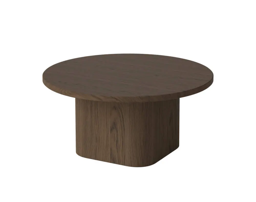 Speciální Cena Konferenční stolek Eida Ø60 H28, dark oiled oak