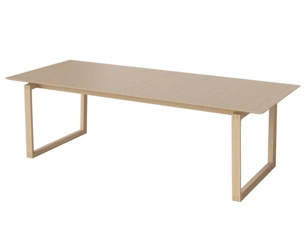 Cenová Bomba Rozkládací jídelní stůl Kuma 240x100 cm, white pigmented oiled oak