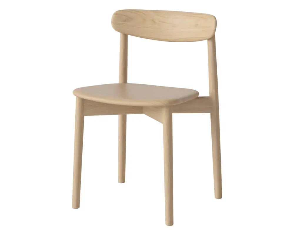 Jídelní židle Merge, white pigmented oiled oak Hit Sezóny