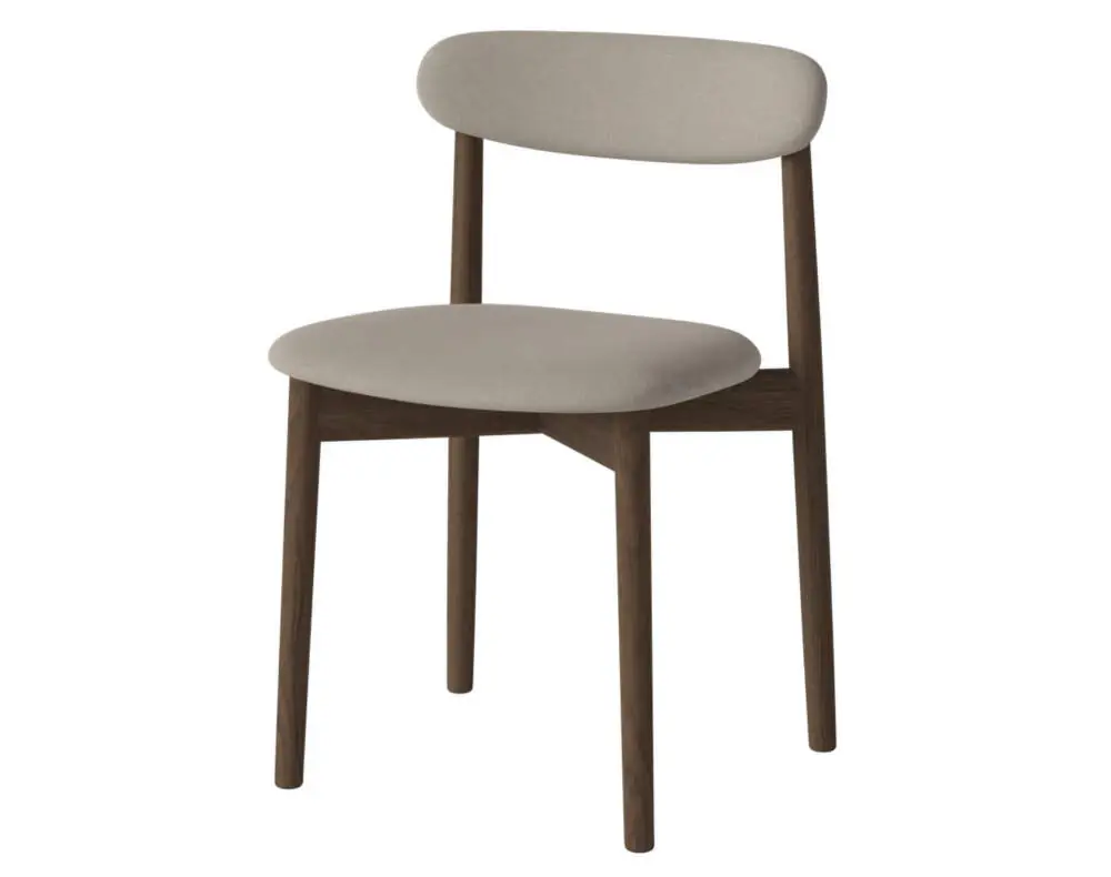 Speciální Cena Čalouněná jídelní židle Merge Dark Oak, sand