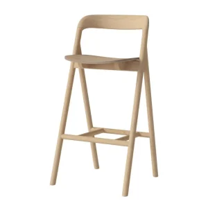 Barová stolička Fenri 65 cm, white pigmented oiled oak Bezpečná Platba