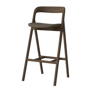 Značkový Barová stolička Fenri 65 cm Dark Oak, light brown
