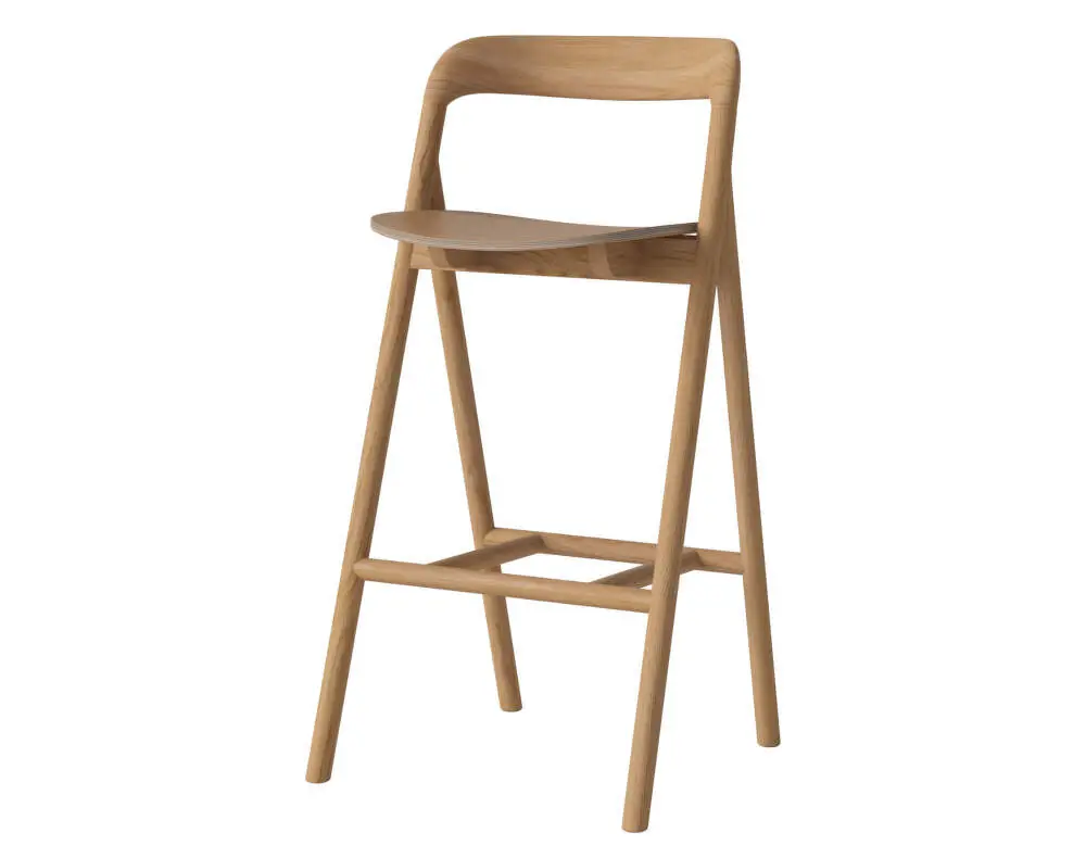 Barová židle Fenri 75 cm, oiled oak Jen Po Omezenou Doba