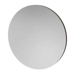 Zrcadlo Vala Round Ø100 cm, dark lacquered oak Přímo Od Výrobce
