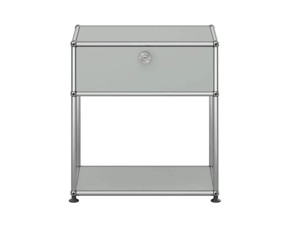 Víkendová Akce Noční stolek USM Haller M54, light grey