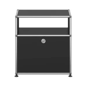 Noční stolek USM Haller M55, graphite black Cenově Výhodný
