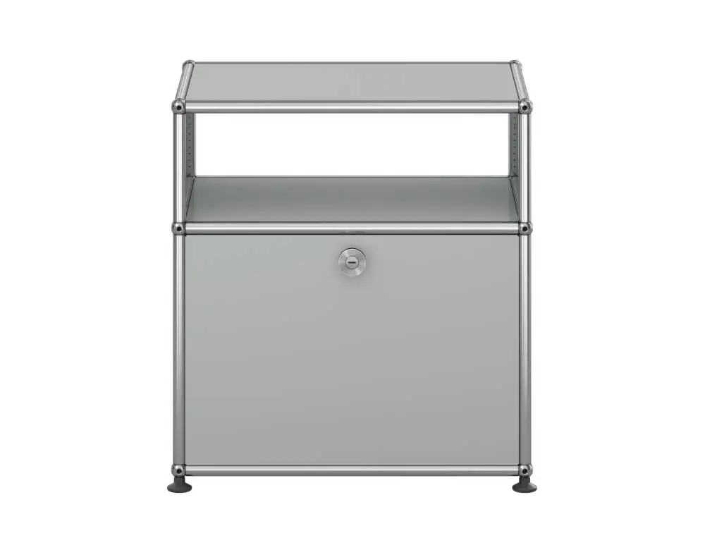 Noční stolek USM Haller M55, light grey Expresní Doručení