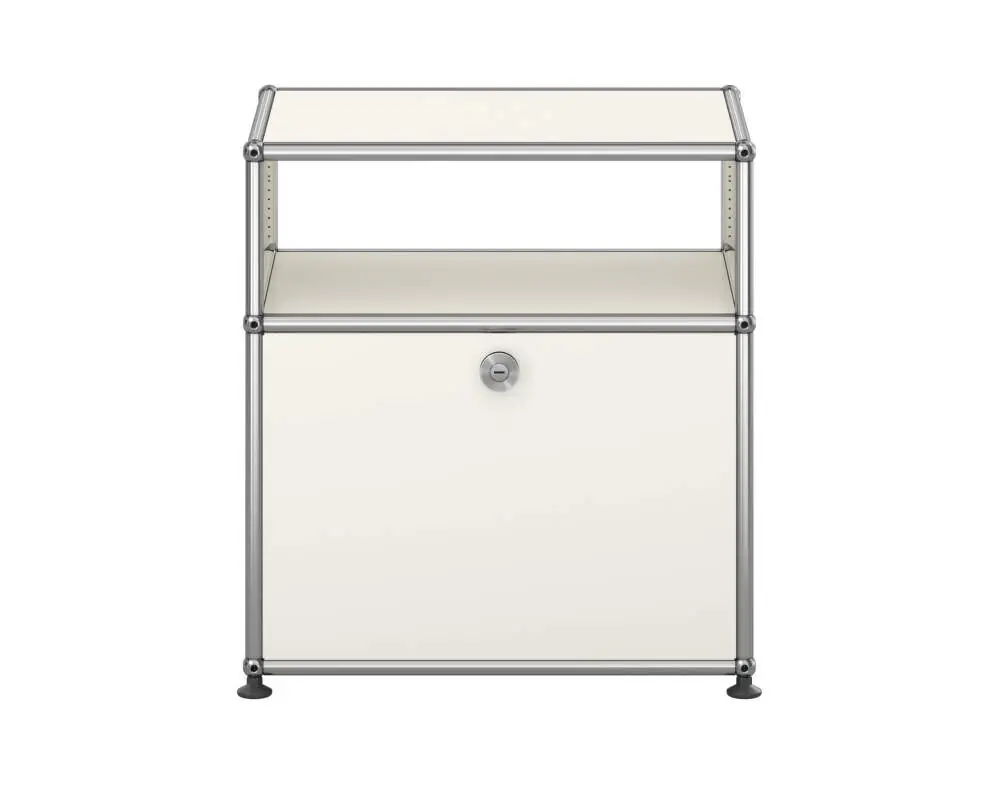 Noční stolek USM Haller M55, pure white Nová Kolekce