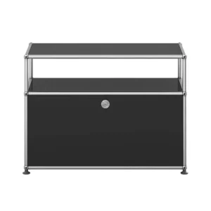 Komoda USM Haller O1, graphite black Sleva