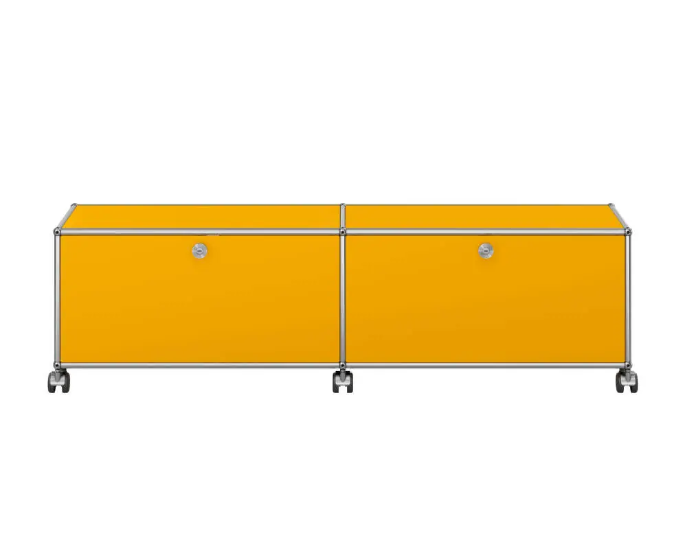Komoda na kolečkách USM Haller M61, golden yellow Akce
