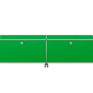 Komoda na kolečkách USM Haller M61, green Aktuální