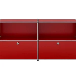 Cenový Hit Komoda USM Haller C2, ruby red