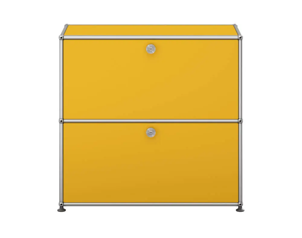 Komoda USM Haller S2, golden yellow Sezónní Sleva