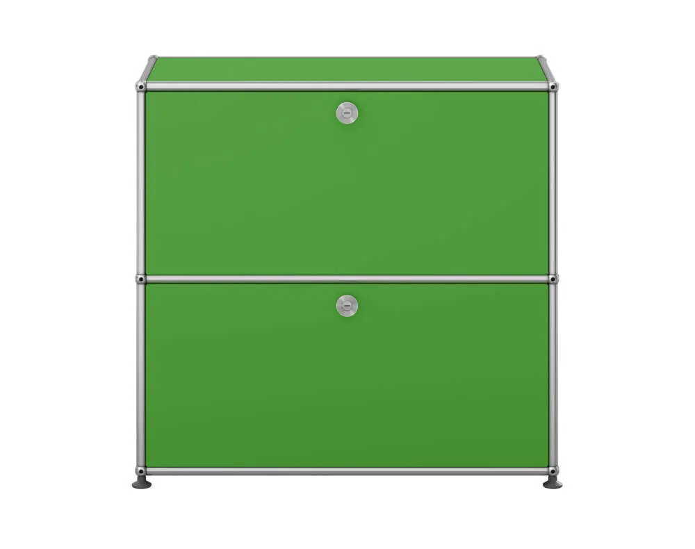 Komoda USM Haller S2, green Sezónní Sleva