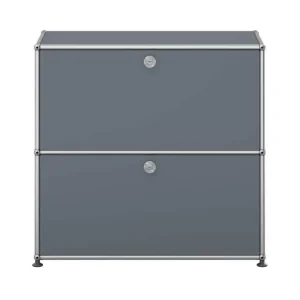Komoda USM Haller S2, mid-grey Nízká Cena