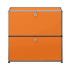 Komoda USM Haller S2, pure orange Nejlepší Cena