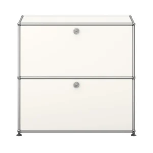 Komoda USM Haller S2, pure white Nízká Cena