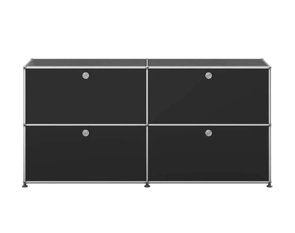 Výhodná Nabídka Komoda USM Haller E2, graphite black