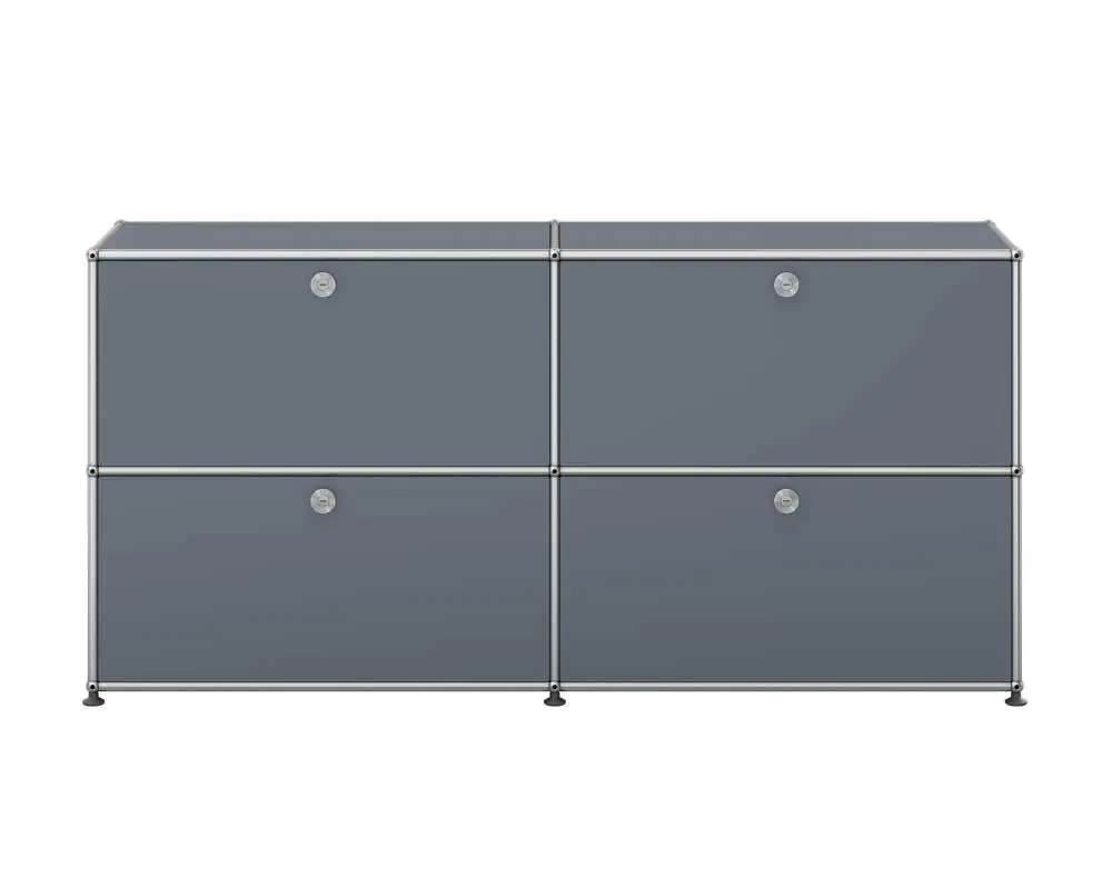 Nakupujte Hned Komoda USM Haller E2, mid-grey