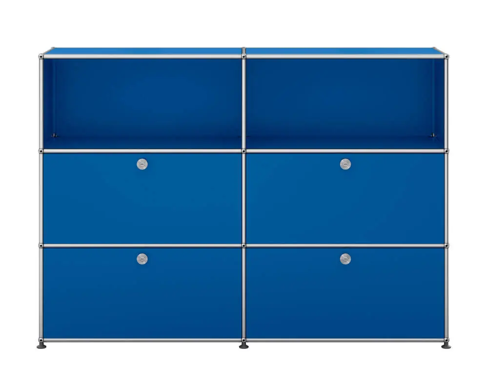 Komoda USM Haller M64, gentian blue Originální