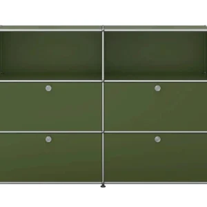 Nejprodávanější Komoda USM Haller M64, olive green
