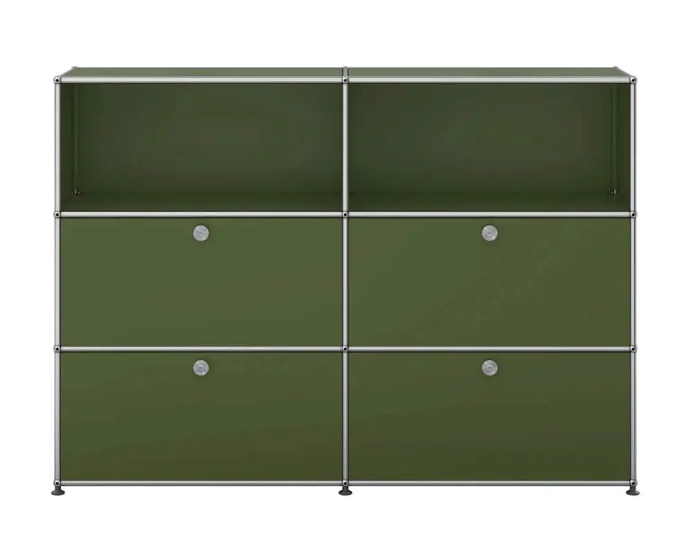 Nejprodávanější Komoda USM Haller M64, olive green