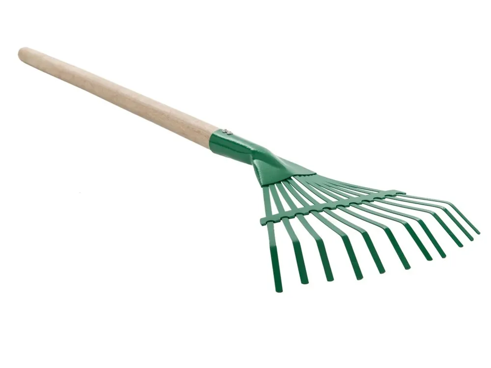 Hrábě na listí s násadou 60 cm malé nářadí Nízká Cena