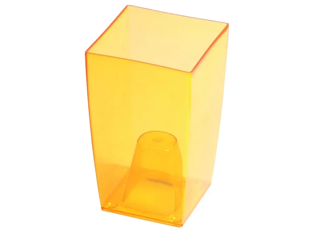 Přímo Od Výrobce Obal na květináč hranatý DUW120P, pomeranč