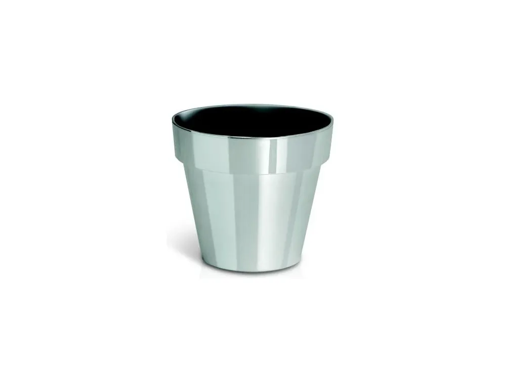 Květináč CHROME SILVER DGC110S, průměr 110 mm Tovární Cena