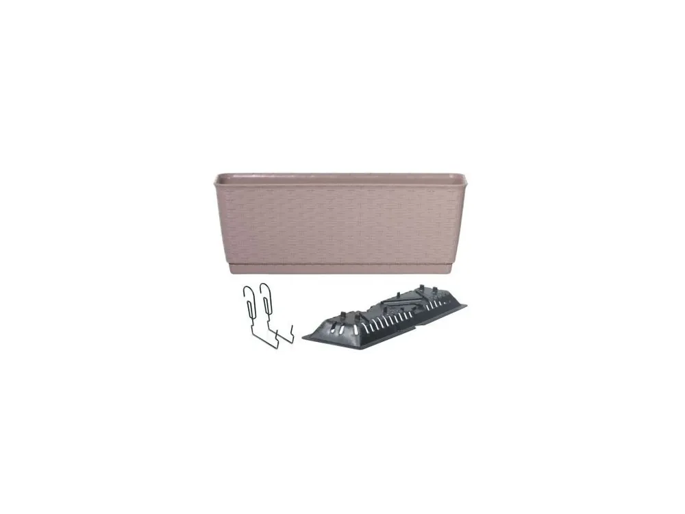 Truhlík s háky RATOLLA PW mocca 49,2cm Top Prodej