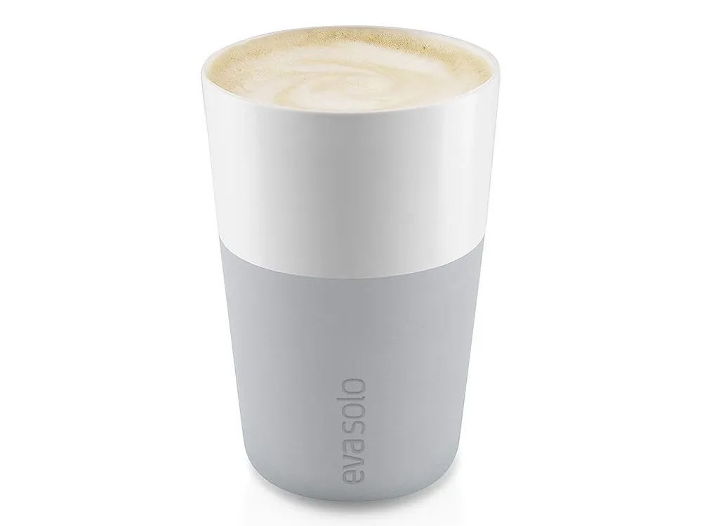 Koupit Online Termohrnky na café latte 360 ml 2 kusy světle šedé, eva solo