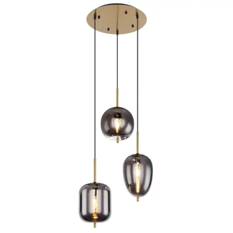 GLOBO BLACKY I 15345-3MM závěsné svítidlo Super Cena