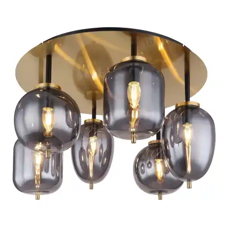 GLOBO BLACKY I 15345-6DMM stropní svítidlo Nejlepší Cena