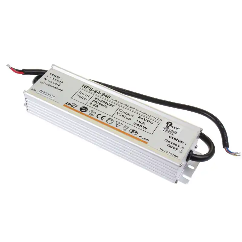 Aktuální LED zdroj 24V 240W HPS-24-240 Záruka 5 let