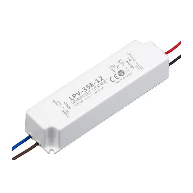 LED zdroj 12V 35W - LPV-35E-12 Aktuální