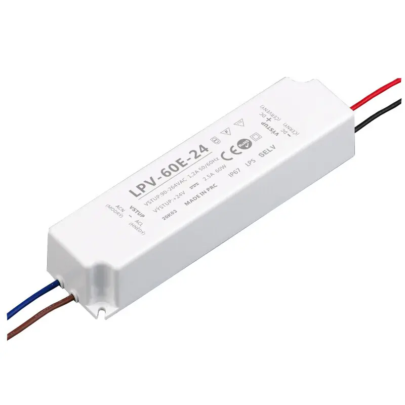 LED zdroj 24V 60W - LPV-60E-24 Oblíbený