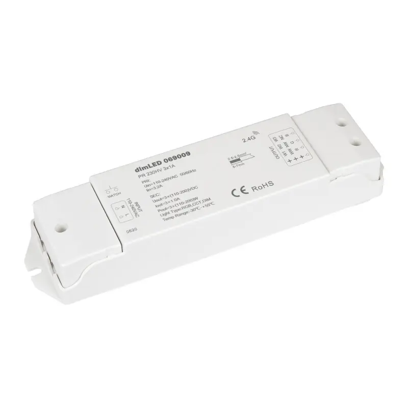Vrácení Zdarma Přijímač dimLED PR 230HV
