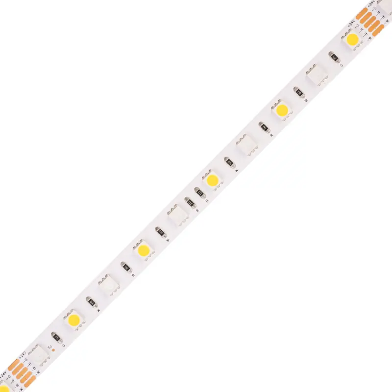 Odeslání Ihned 24V RGB+DW 14,4W vnitřní LED pásek záruka 3 roky