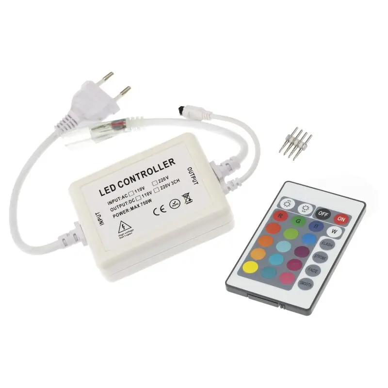 Jen Po Omezenou Doba LED ovladač RGB 230V-IR24