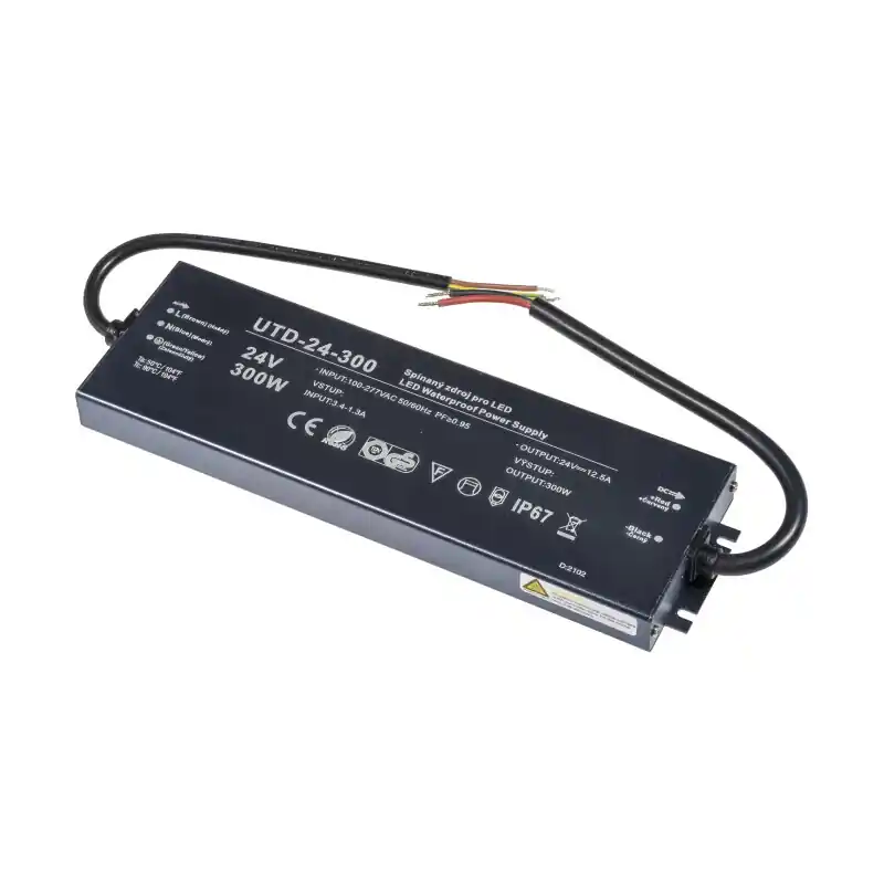 LED zdroj 24V 300W UTD-24-300 Záruka 5 let Levný