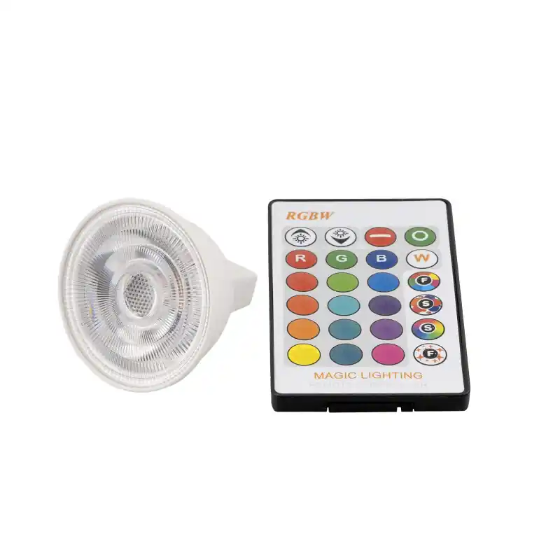 Vysoce Kvalitní LED žárovka RGBW MR16 3W 60°