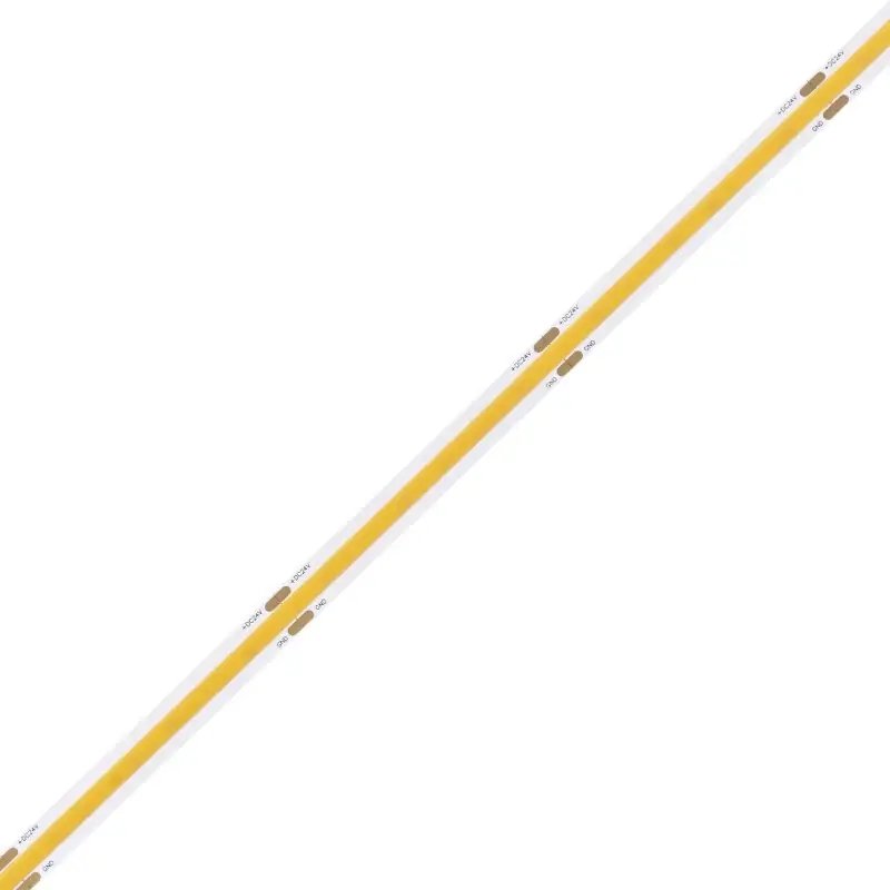 Časově Omezené COB LED pásek 24COB8 vnitřní záruka 3 roky, Teplá bílá