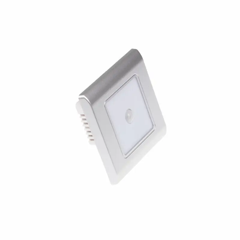 LED vestavné svítidlo PIR-RAN-S stříbrné, Denní bílá Nejprodávanější